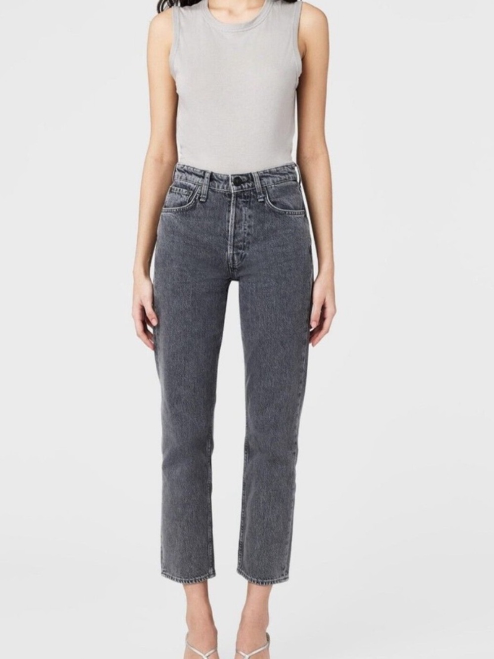 rag & bone Callie Maya High-Rise Straight Ankle Jeans Size 25 NWT